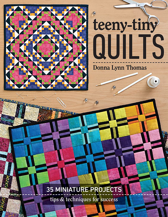 Lot of 3 Quilting Pattern Books Working in Miniature Small Quilts Made Easy Little by Little