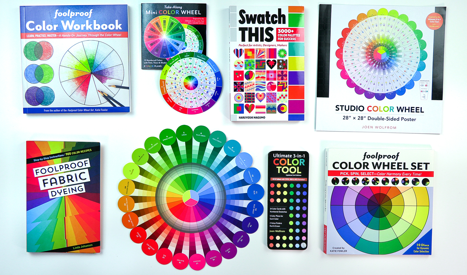 Studio Color Wheel: 28 X 28 Double-sided Poster [Book]